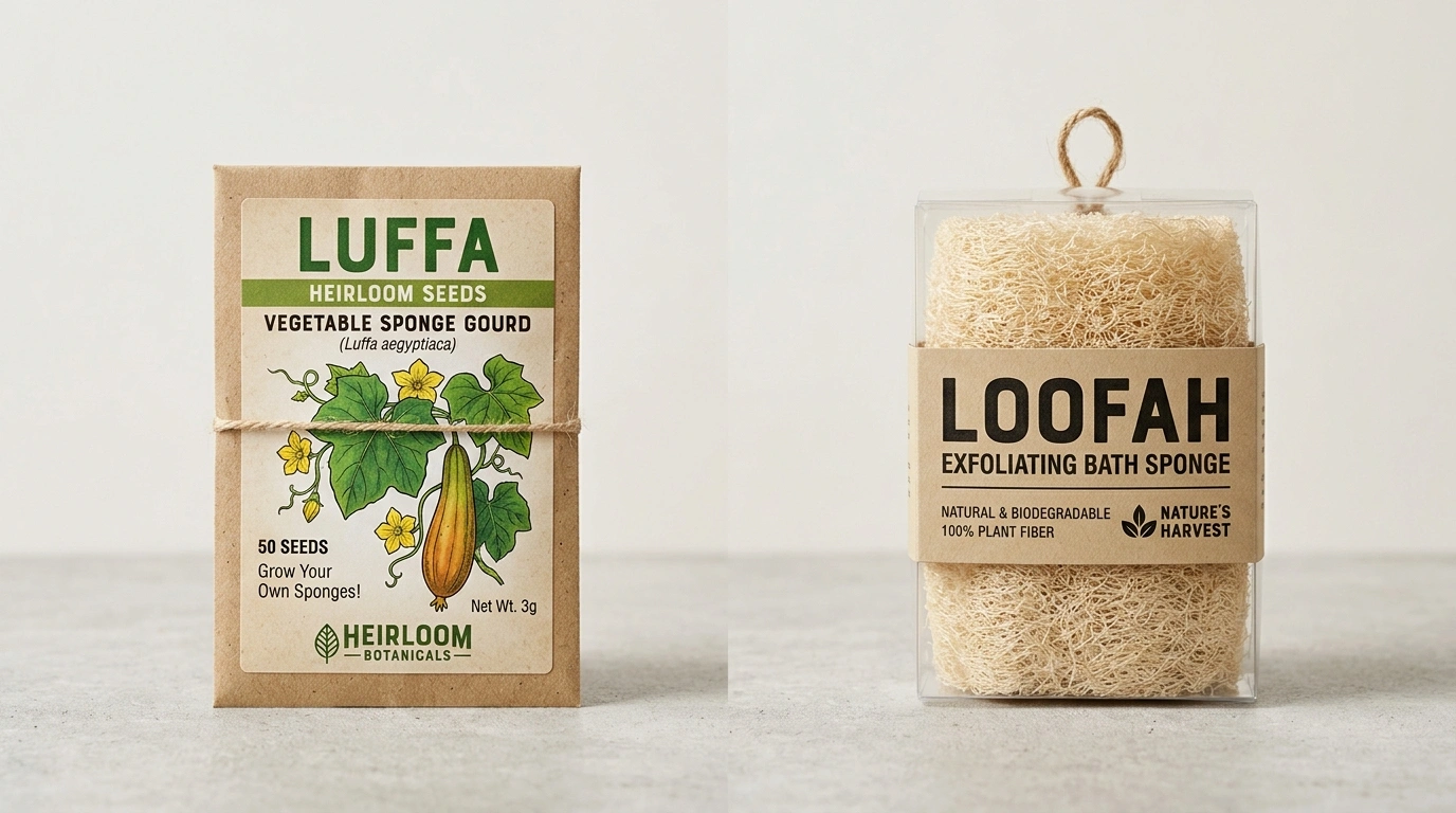 Loofah and Luffa