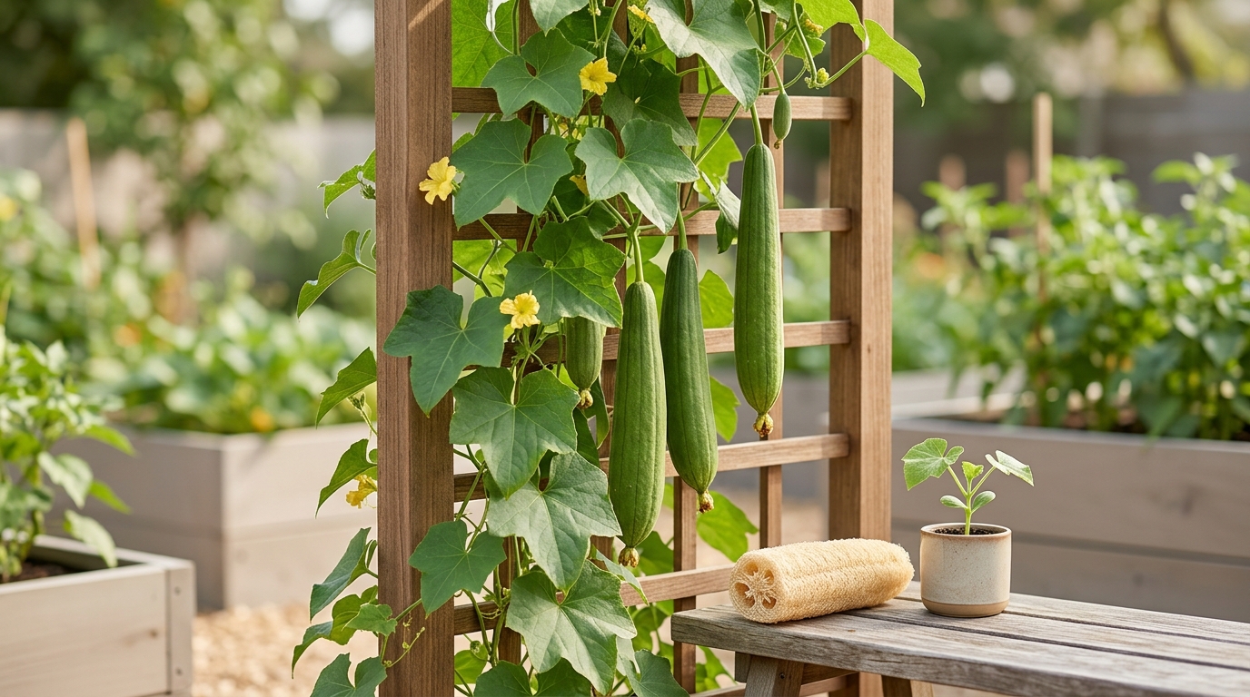 how to grow a loofah
